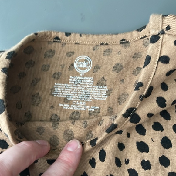 Toddler girl long sleeve dress w/pockets. Worn once - Picture 3 of 3